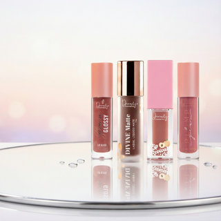 SET LIP TEASER 1 (LIQUID LIPSTICK, LIP GLOSS, LIP OIL, LIP PLUMPER)
